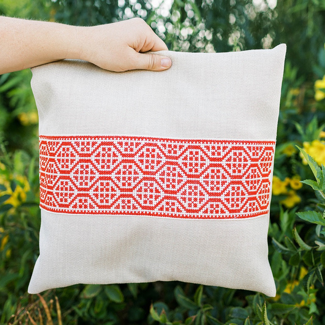 Palestinian Red Pillow Cover