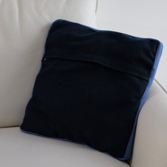 Feathers Pillow Cover - Blue