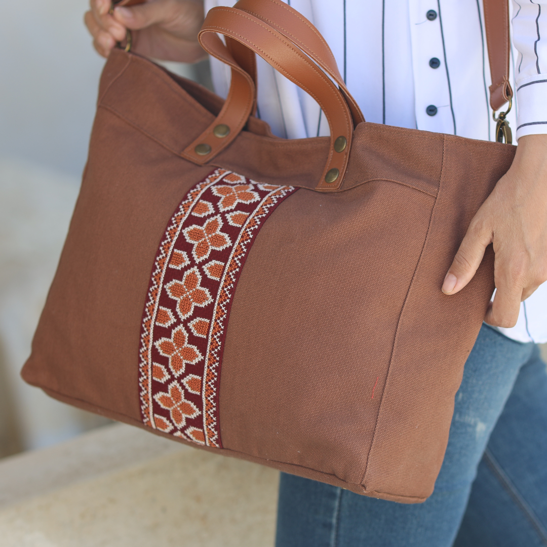 Walid Unisex Bag - Brown