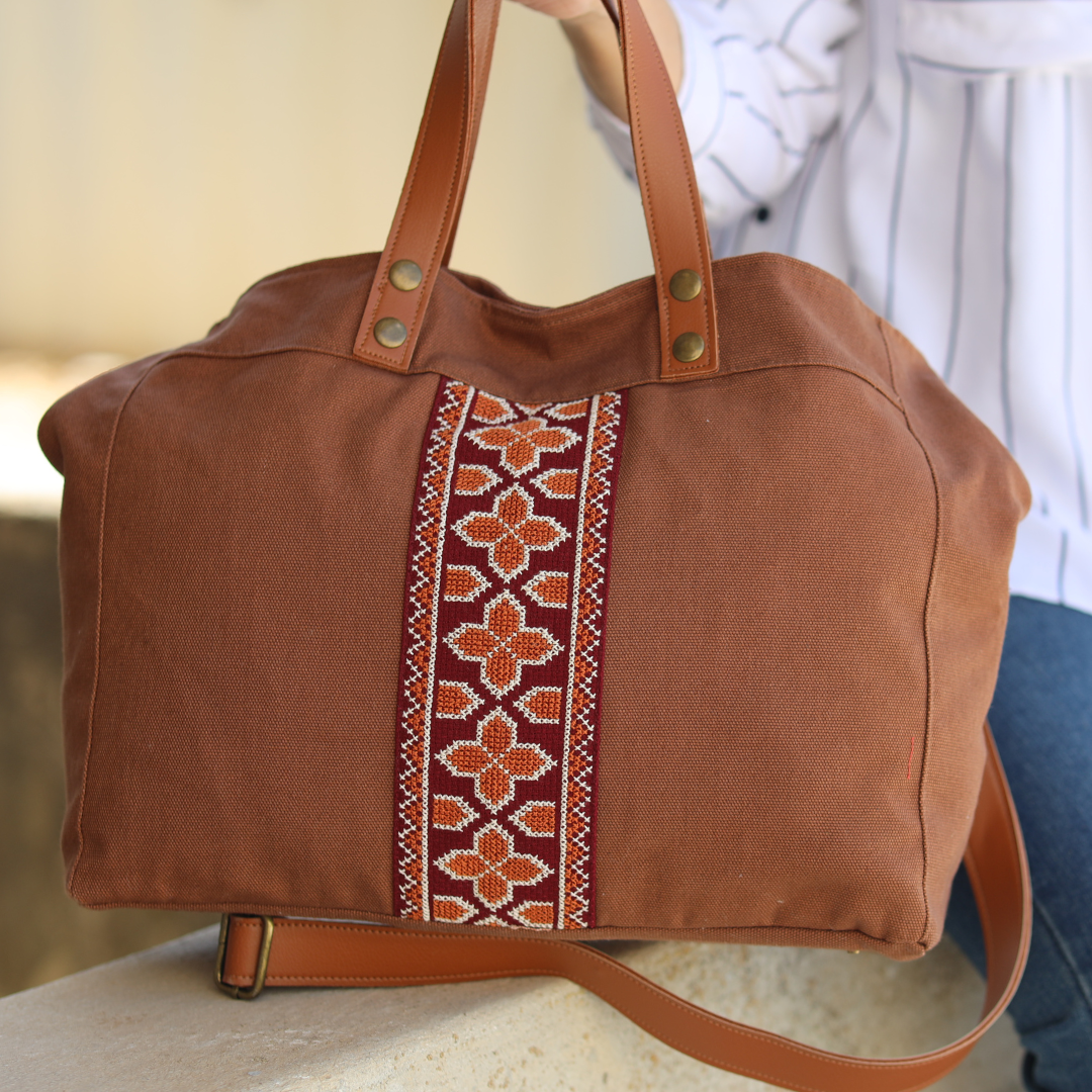 Walid Unisex Bag - Brown