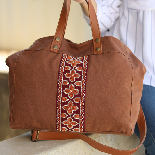 Walid Unisex Bag - Brown