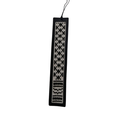 Kuffiyeh Bookmark - White