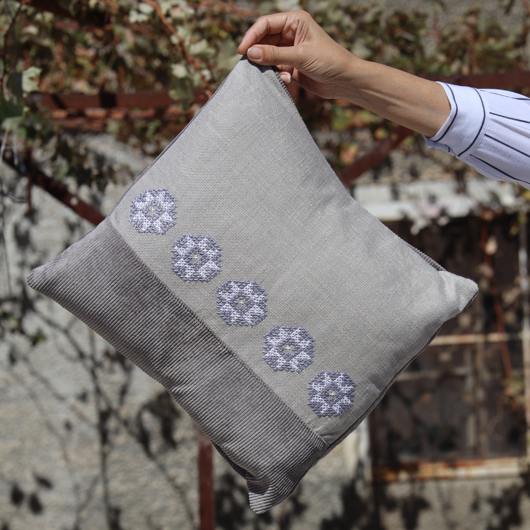 Pre-Order Maha Pillow Cover - Gray