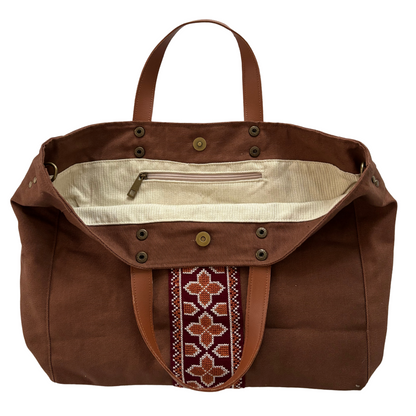 Walid Unisex Bag - Brown