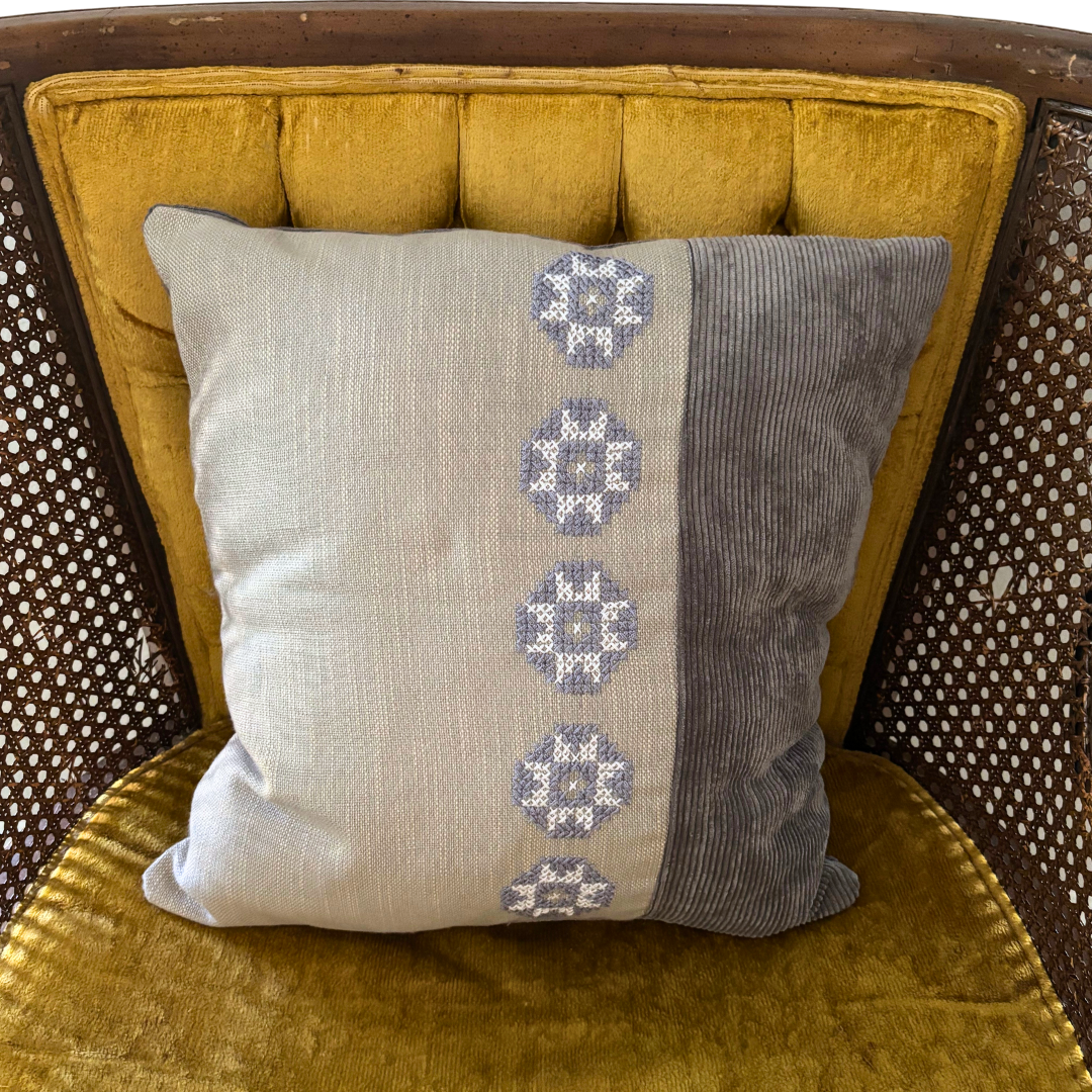 Pre-Order Maha Pillow Cover - Gray