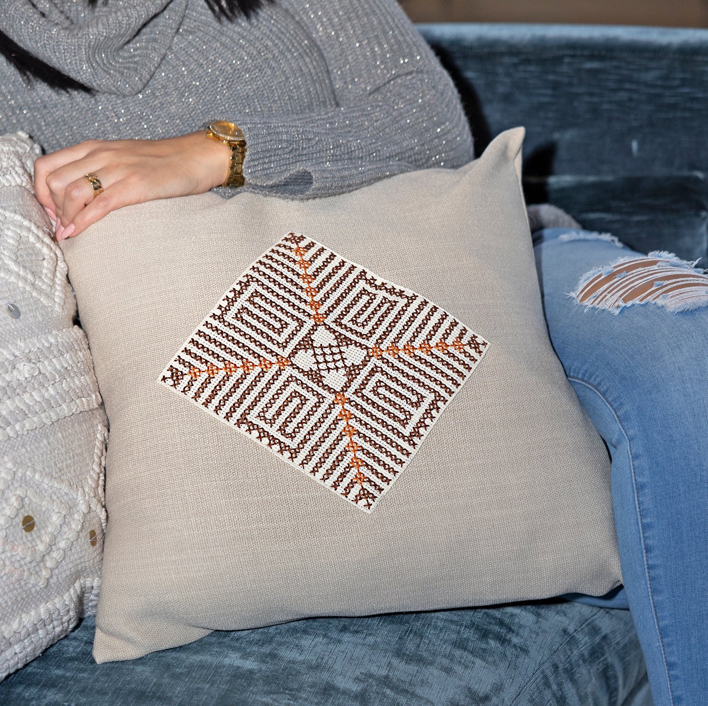 Moon Pillow Cover Set - Square and Lumbar