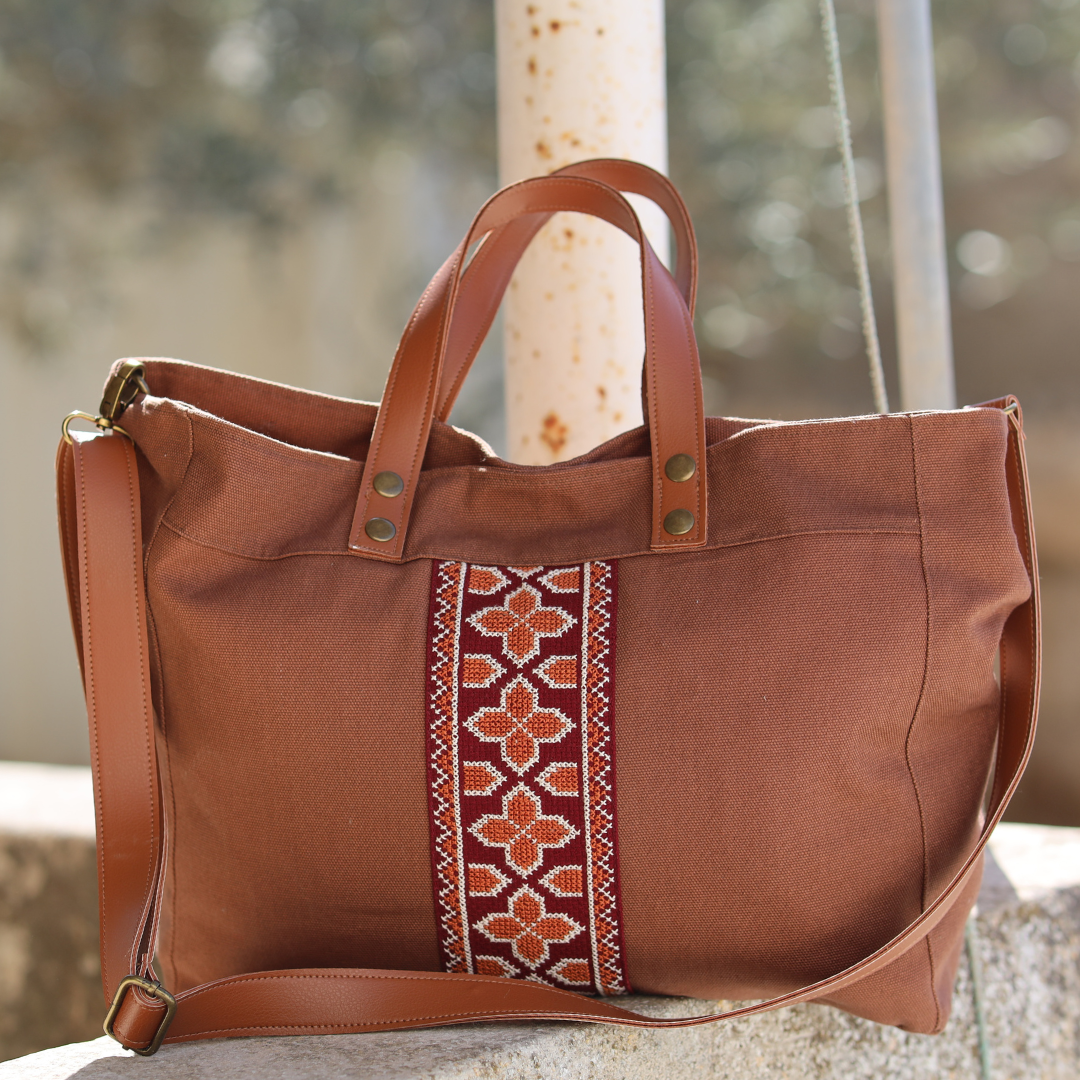 Walid Unisex Bag - Brown