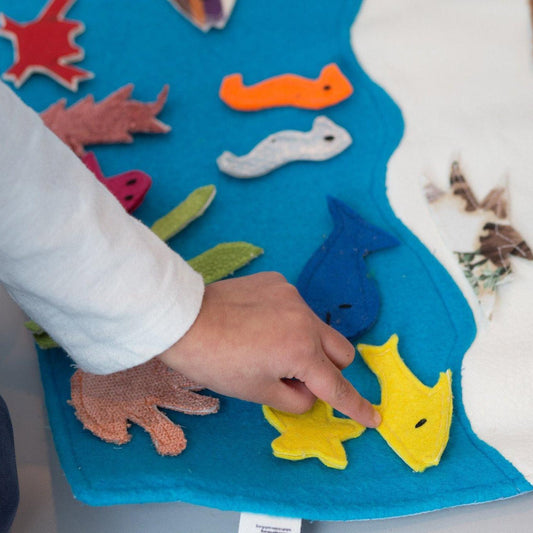 Sea habitat story board - Child's Cup Full