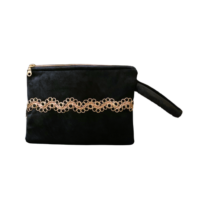 Pre- Order Ring Tahriri Clutch - Black