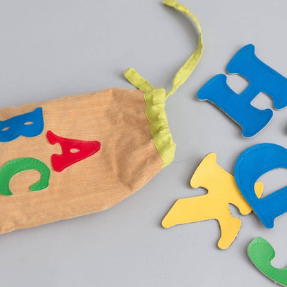 English alphabet bag - Child's Cup Full