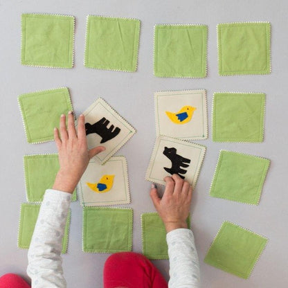 Land animals memory game - Child's Cup Full