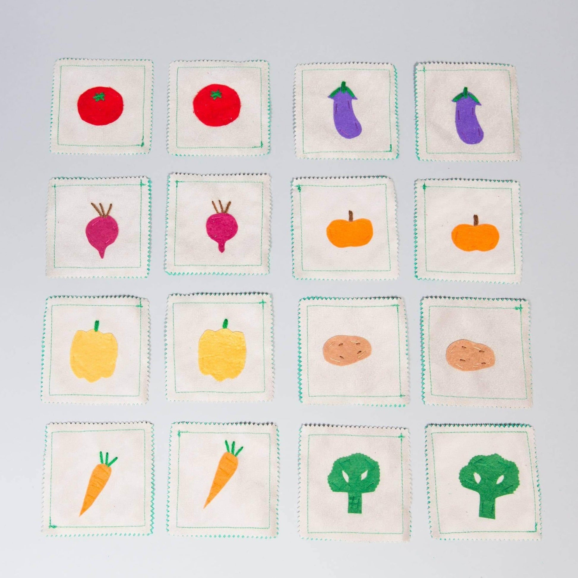 Vegetables memory game - Child's Cup Full