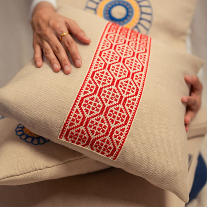 Palestinian Red Pillow Cover