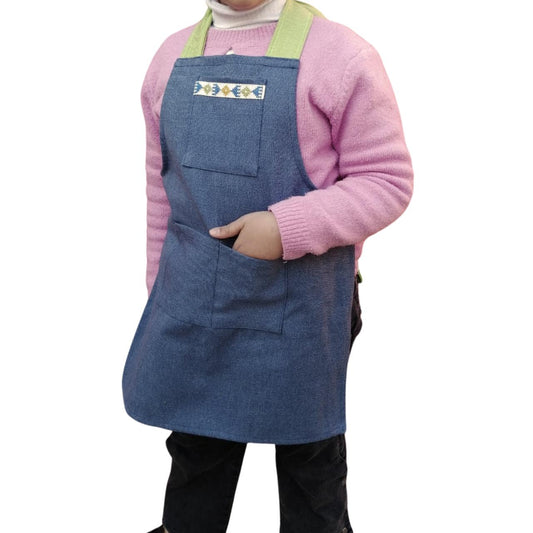 Geometric Children's Full Apron